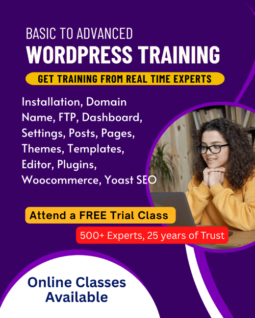 Wordpress Training in Dubai
