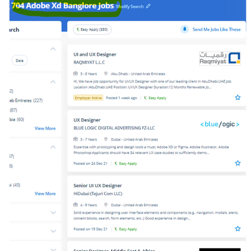 Adobe XD internship jobs in Ras Al Khaimah