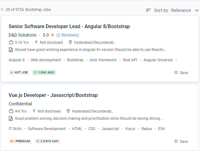 Bootstrap internship jobs in Ajman
