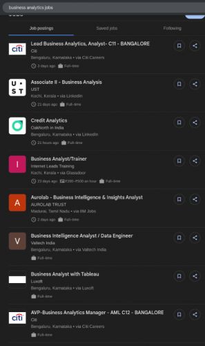 Business Analytics internship jobs in Abu Dhabi