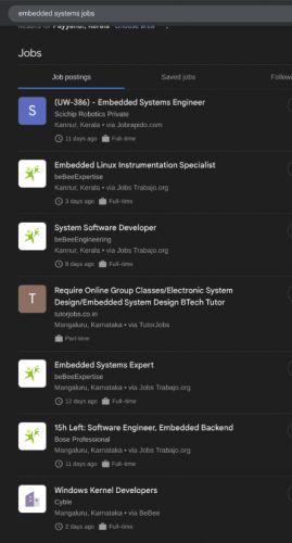 Embedded Systems internship jobs in Sharjah