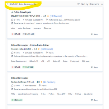 Odoo internship jobs in Sharjah