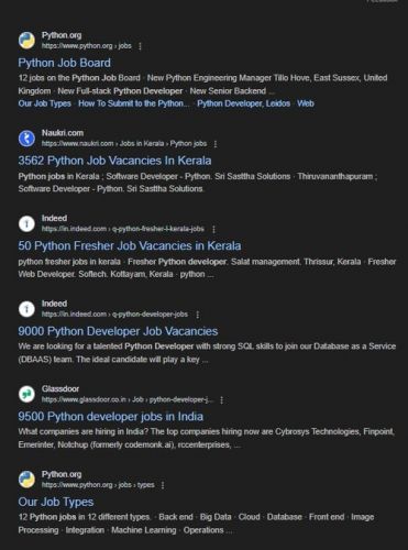 Python internship jobs in Fujairah