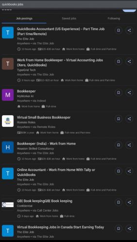 QuickBooks internship jobs in Dubai