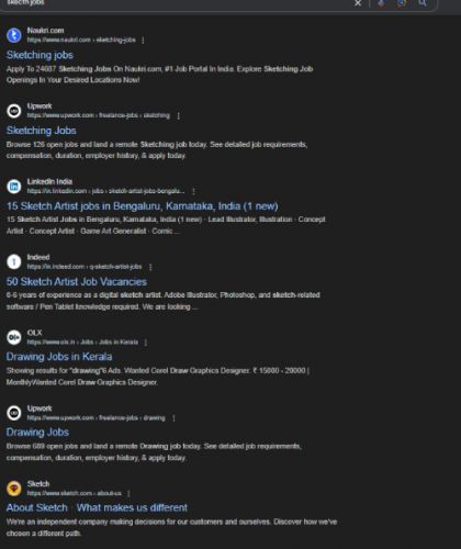 Sketch internship jobs in Uae