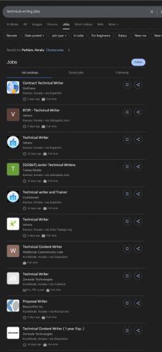 Technical Writing internship jobs in Ajman